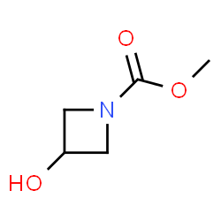 methyl 3-hydroxyazetidine-1-carboxylate Structure