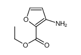 ethyl 3-aminofuran-2-carboxylate结构式