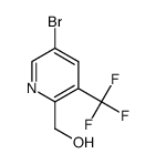 (5-bro-3-(trifluoromethyl)pyridine-2-yl)Methanol Structure