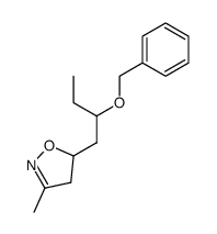 5-((2-benzyloxy)butyl)-3-methyl-4,5-dihydroisoxazole Structure