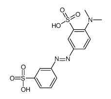 2-dimethylamino-5-(3-sulfophenyl)diazenyl-benzenesulfonic acid picture