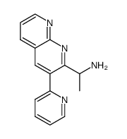 1-(3-(pyridin-2-yl)-1,8-naphthyridin-2-yl)ethanamine Structure