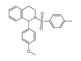 1-(4-methoxyphenyl)-2-tosyl-1,2,3,4-tetrahydroisoquinoline结构式