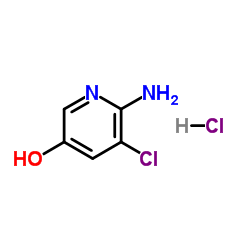 6-Amino-5-chloro-3-pyridinol hydrochloride (1:1)结构式