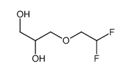 3-(2,2-difluoroethoxy)propane-1,2-diol结构式