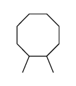 1,2-dimethylcyclooctane结构式