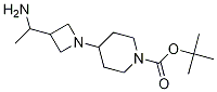 N1-BOC-4-(3-(1-aMinoethyl)-azetidin-1-yl)piperidine Structure