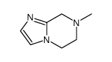 7-甲基-5,6,7,8-四氢咪唑并[1,2-a]吡嗪结构式
