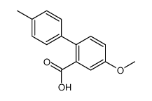 5-methoxy-2-(4-methylphenyl)benzoic acid结构式
