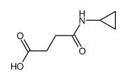 N-cyclopropyl succinamic acid Structure