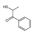 1-phenyl-2-sulfanylpropan-1-one结构式
