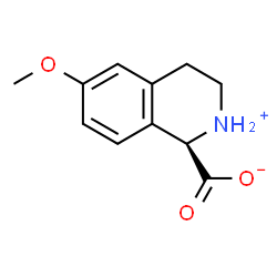 (R)-6-甲氧基-1,2,3,4-四氢异喹啉-1-羧酸结构式