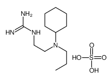 (C-azaniumylcarbonimidoyl)-[2-[cyclohexyl(propyl)amino]ethyl]azanium,sulfate结构式