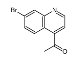 1-(7-bromoquinolin-4-yl)ethanone Structure