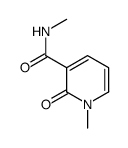 N,1-dimethyl-2-oxopyridine-3-carboxamide Structure