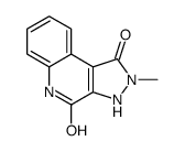 2-methyl-3,5-dihydropyrazolo[3,4-c]quinoline-1,4-dione Structure
