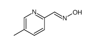 5-methyl-pyridine-2-carbaldehyde-oxime结构式