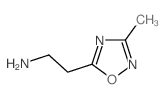 2-(3-甲基-1,2,4-噁二唑-5-基)乙胺盐酸盐结构式