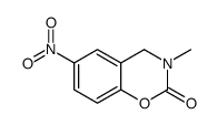 3-methyl-6-nitro-4H-1,3-benzoxazin-2-one Structure