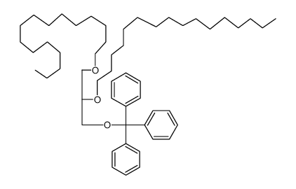 1,2-Di-O-hexadecyl-3-O-tritylglycerol Structure