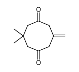 3,3-dimethyl-7-methylenecycloocta-1,5-dione Structure