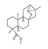 (-)-methyl trachyloban-19-oate Structure