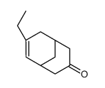 3-ethylbicyclo[3.3.1]non-3-en-7-one结构式