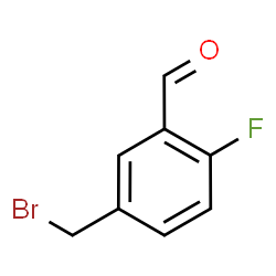 5-(Bromomethyl)-2-fluorobenzaldehyde Structure