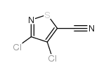 3,4-Dichloroisothiazole-5-carbonitrile structure