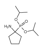 diisopropyl (1-aminocyclopentyl)phosphonate Structure