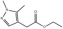 2-(1,5-二甲基-1H-吡唑-4-基)乙酸乙酯结构式