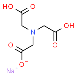 MONOSODIUMNITRILOTRIACETATE Structure