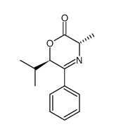 (3S,6R)-6-Isopropyl-3-methyl-5-phenyl-3,6-dihydro-2H-1,4-oxazin-2-one picture