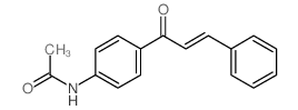 Acetamide,N-[4-(1-oxo-3-phenyl-2-propen-1-yl)phenyl]-结构式