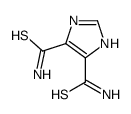 1H-imidazole-4,5-dicarbothioamide结构式