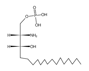 Sphinganine-1-phosphate (d18:0) Structure