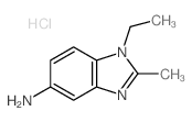 1H-Benzimidazol-5-amine,1-ethyl-2-methyl-(9CI) Structure