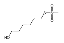 6-Hydroxyhexyl Methanethiosulfonate Structure