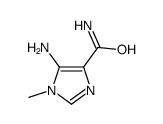 5-AMINO-1-METHYL-1H-IMIDAZOLE-4-CARBOXAMIDE structure