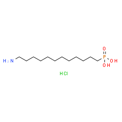 12-Aminododecylphosphonic acid hydrochloride Structure