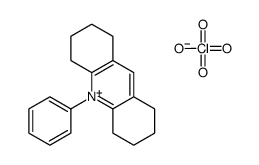 10-phenyl-1,2,3,4,5,6,7,8-octahydroacridin-10-ium,perchlorate结构式