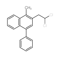 Naphthalene,2-(2,2-dichloroethyl)-1-methyl-4-phenyl- picture