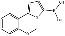 5-(2-Methoxyphenyl)thiophene-2-boronic acid structure