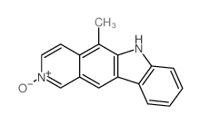 2-hydroxy-5-methylpyrido[4,3-b]carbazole Structure