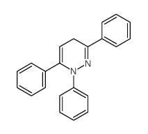 Pyridazine,1,4-dihydro-1,3,6-triphenyl- Structure