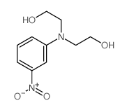 Ethanol,2,2'-[(3-nitrophenyl)imino]bis-结构式