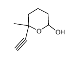 2H-Pyran-2-ol, 6-ethynyltetrahydro-6-methyl- (8CI) picture