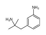 3-(2-amino-2-methylpropyl)aniline结构式