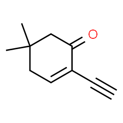 2-Cyclohexen-1-one, 2-ethynyl-5,5-dimethyl- (9CI)结构式