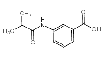 3-(异丁基氨基)苯甲酸结构式